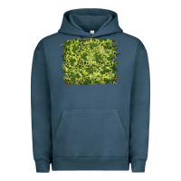 Pigment Midnight Navy st patricks day shamrock leopard background Urban Hoodie - RanaPortraitStore