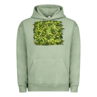 Pigment Oil Green st patricks day shamrock leopard background Urban Hoodie - RanaPortraitStore