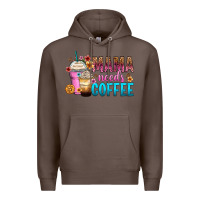 Coffee mama needs coffee Premium Hoodie - Zillion Design Studio