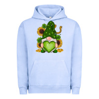 Pigment Grape Ice st patricks day shamrock sunflowers gnomes Urban Hoodie - RanaPortraitStore