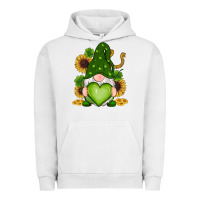 Pigment Lunar Rock st patricks day shamrock sunflowers gnomes Urban Hoodie - RanaPortraitStore