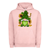 Pigment Salmon st patricks day shamrock sunflowers gnomes Urban Hoodie - RanaPortraitStore