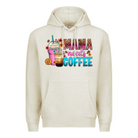 Oatmeal Heather mama needs coffee Premium Hoodie - Zillion Design Studio