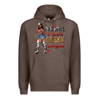 Coffee the heel i wont sassy cowgirls Premium Hoodie - texasbilliewilder