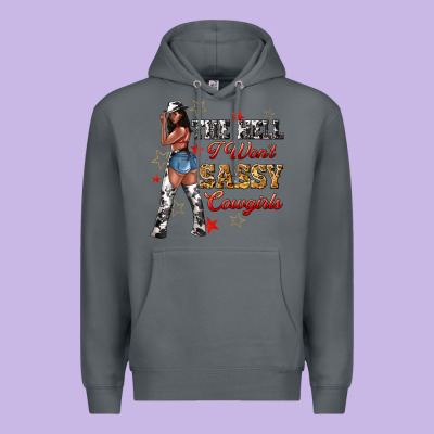 Premium Hoodie the heel i wont sassy cowgirls