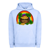 Pigment Grape Ice st patricks shamrock gold leopard rainbow Urban Hoodie - RanaPortraitStore