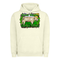 Pigment Pistachio thick thighs lucky vibes charolais bull Urban Hoodie - RanaPortraitStore