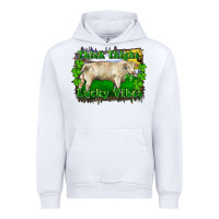 White thick thighs lucky vibes charolais bull Urban Hoodie - RanaPortraitStore