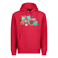 Cardinal religious coffee cups Premium Hoodie - AdoDesignShop