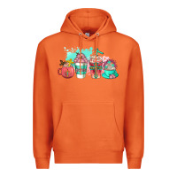 Carrot religious coffee cups Premium Hoodie - AdoDesignShop
