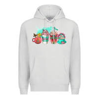 Dove Grey religious coffee cups Premium Hoodie - AdoDesignShop