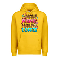 Lemon half mama half coffee Premium Hoodie - Zillion Design Studio