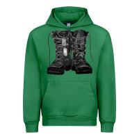 Emerald soldier boots Urban Hoodie - RanaPortraitStore