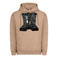 Pigment Burro soldier boots Urban Hoodie - RanaPortraitStore