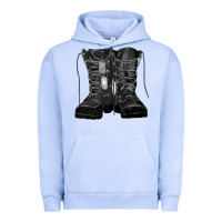 Pigment Grape Ice soldier boots Urban Hoodie - RanaPortraitStore
