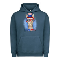Pigment Midnight Navy llamerica Urban Hoodie - RanaPortraitStore