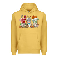 Antique Gold bakery gnomes Premium Hoodie - Zillion Design Studio