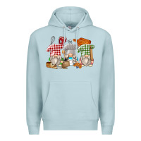 Blue Mist bakery gnomes Premium Hoodie - Zillion Design Studio
