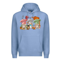 Colony Blue bakery gnomes Premium Hoodie - Zillion Design Studio