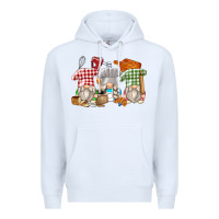 White bakery gnomes Premium Hoodie - Zillion Design Studio