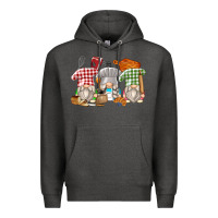 Charcoal Heather bakery gnomes Premium Hoodie - Zillion Design Studio