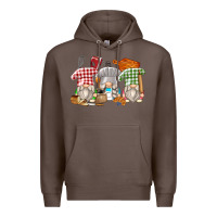 Coffee bakery gnomes Premium Hoodie - Zillion Design Studio