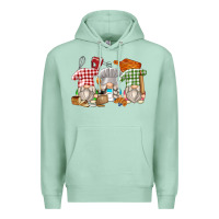 Seafoam bakery gnomes Premium Hoodie - Zillion Design Studio