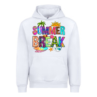 White summer break Urban Hoodie - RanaPortraitStore