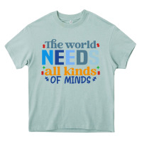 Arona The world needs all kinds of minds Heavy Core Tee - CowhideDigitalArt