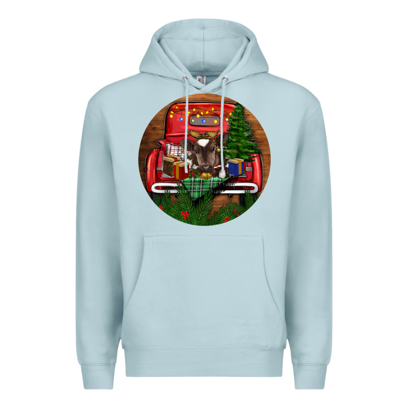 Baby Cow Christmas Premium Hoodie by RanaPortraitStore | Teevron