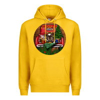 Lemon Baby Cow Christmas Premium Hoodie - RanaPortraitStore