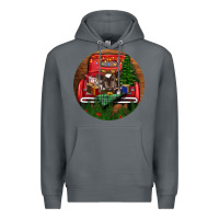 Rock Baby Cow Christmas Premium Hoodie - RanaPortraitStore