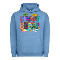 Pigment Pebble Blue summer break Urban Hoodie - RanaPortraitStore