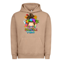 Pigment Burro messy bun summer vibes Urban Hoodie - RanaPortraitStore