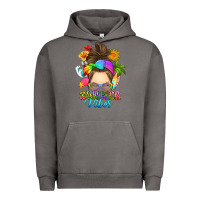 Pigment Tornado messy bun summer vibes Urban Hoodie - RanaPortraitStore