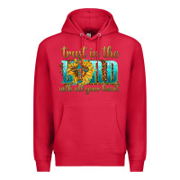 Cardinal trust in the lord with all your heart Premium Hoodie - texasbilliewilder