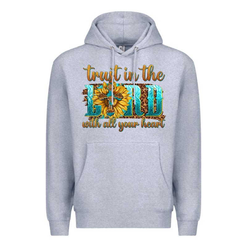 Trust In The Lord With All Your Heart Premium Hoodie by texasbilliewilder | Teevron