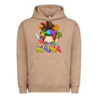Pigment Burro messy bun mama summer Urban Hoodie - RanaPortraitStore