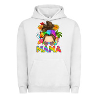 Pigment Lunar Rock messy bun mama summer Urban Hoodie - RanaPortraitStore
