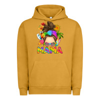Pigment Peanut Butter messy bun mama summer Urban Hoodie - RanaPortraitStore