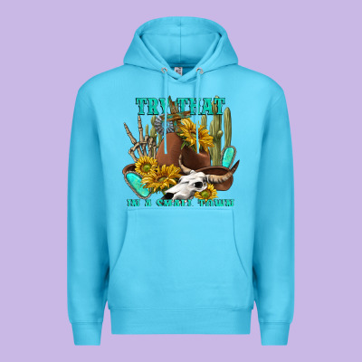 Premium Hoodie try that in a small town