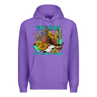 Purple try that in a small town Premium Hoodie - texasbilliewilder