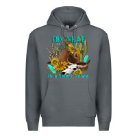 Rock try that in a small town Premium Hoodie - texasbilliewilder