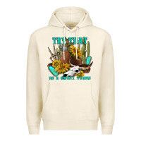 Tofu try that in a small town Premium Hoodie - texasbilliewilder