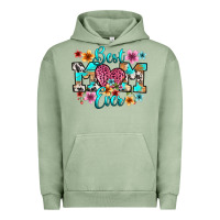 Pigment Oil Green best mom ever Urban Hoodie - RanaPortraitStore