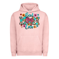 Pigment Salmon best mom ever Urban Hoodie - RanaPortraitStore
