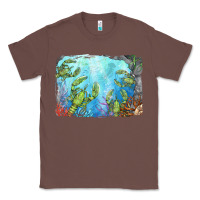 Chestnut lobster background Classic Tee - BarkalooDesign
