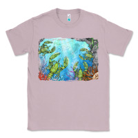 Lilac lobster background Classic Tee - BarkalooDesign