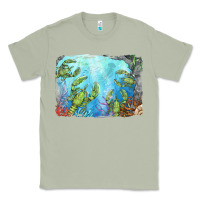 Matcha lobster background Classic Tee - BarkalooDesign