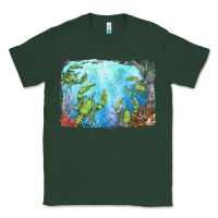 Sports Green lobster background Classic Tee - BarkalooDesign